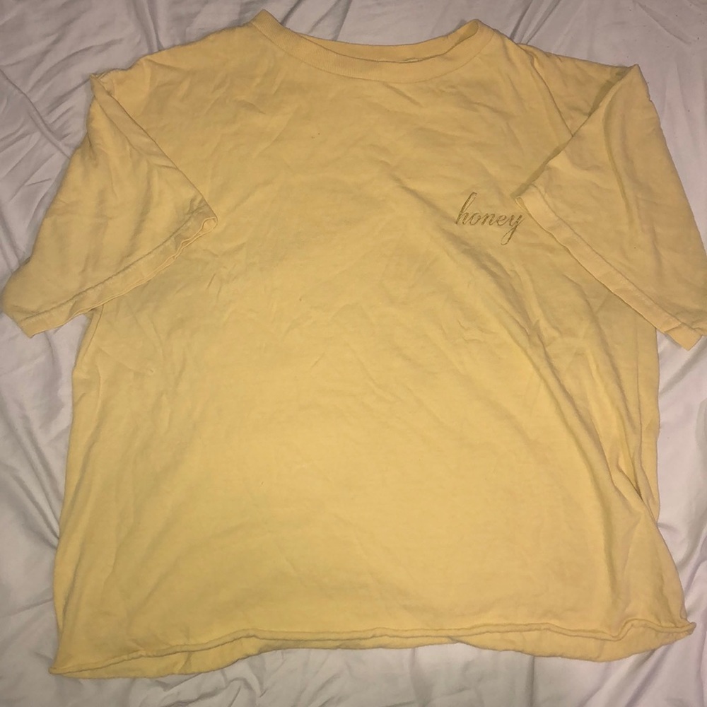 brandy melville honey t shirt